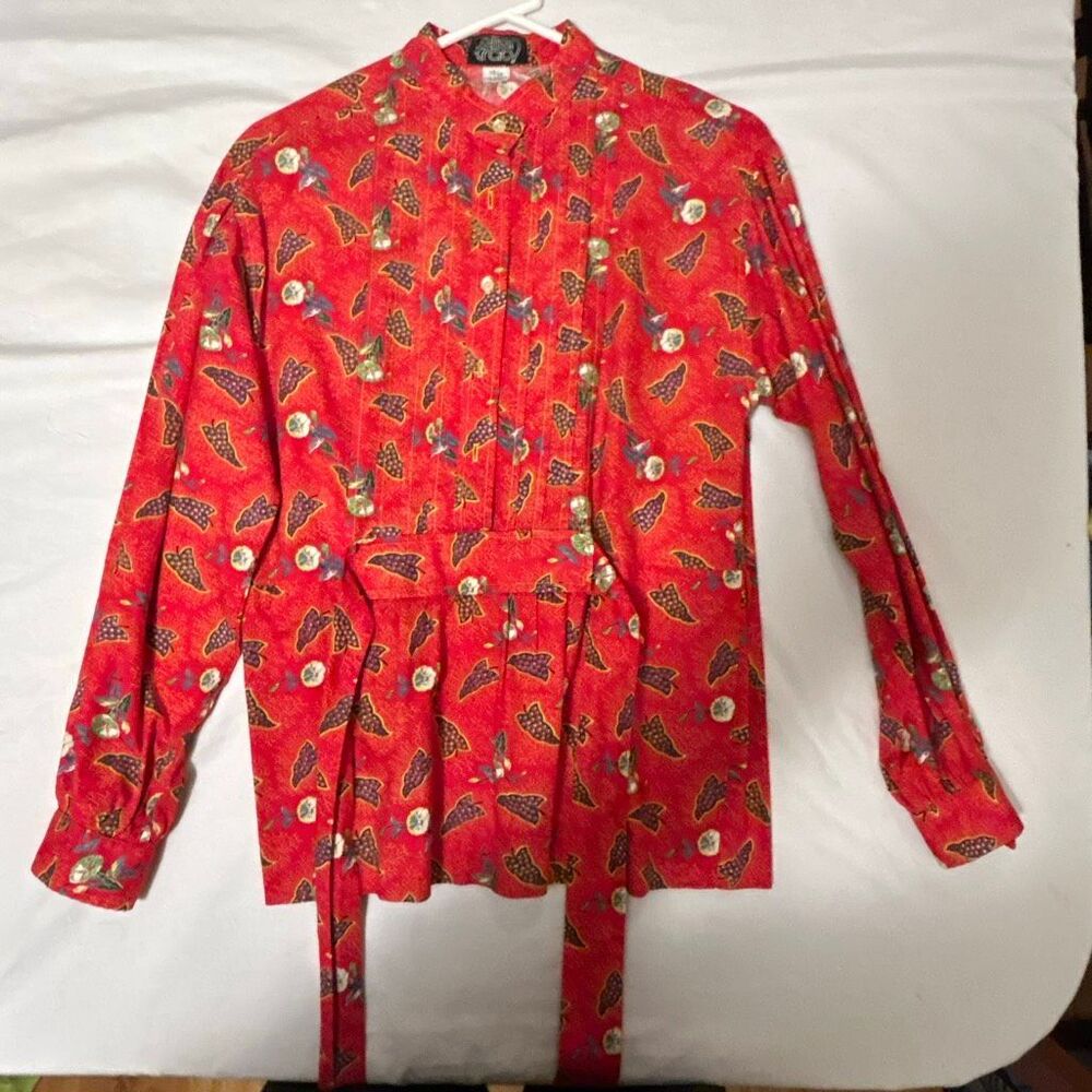 Vintage ‘70s Ellen Tracy Blouse Sz: 13/14